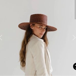 Beautiful straw Gigi Pip hat - so comfy and cute!